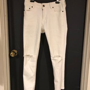 Brand New Sincerely Jules White Denim Wander Jean